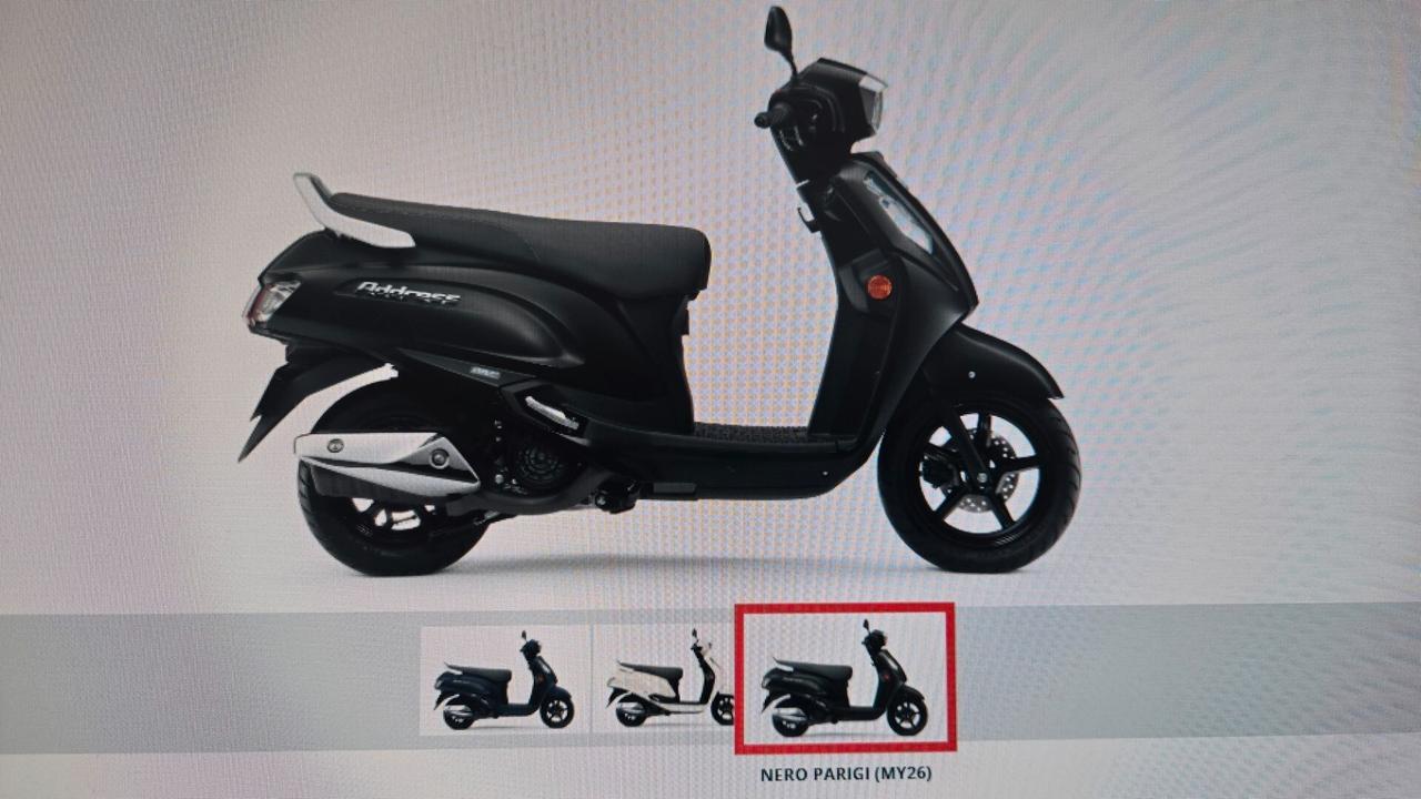 Suzuki Address 125 EURO 5 +