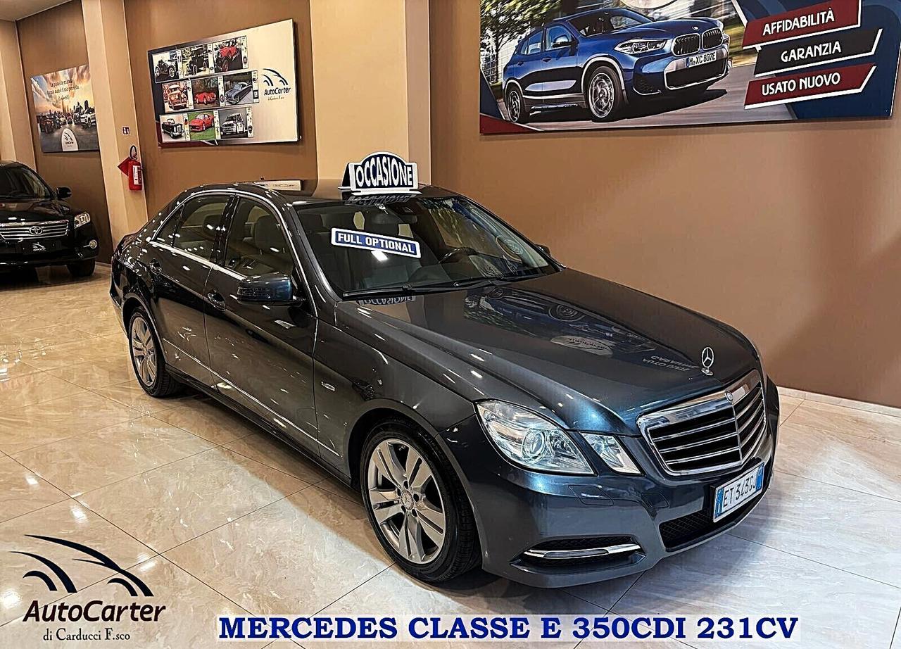 Mercedes Classe E 350CDI AUTOMATICA --perfetto stato--