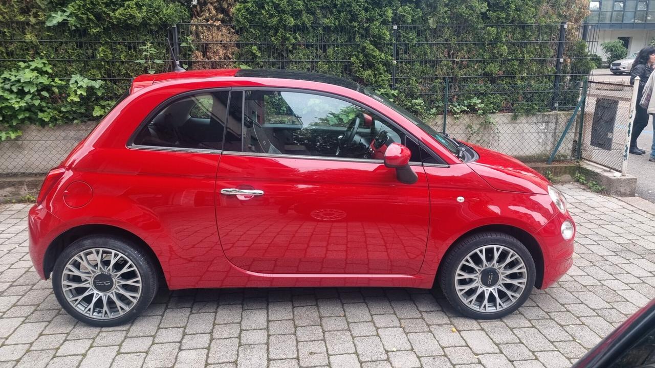Fiat 500 lounge benzina 69 cv anno 2018 km 57000