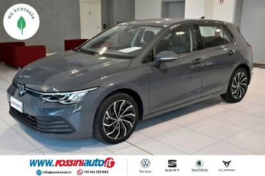 VOLKSWAGEN GOLF 8 1.0 ETSI 110 CV DSG LIFE + R17 VENTURA BI-COLOR