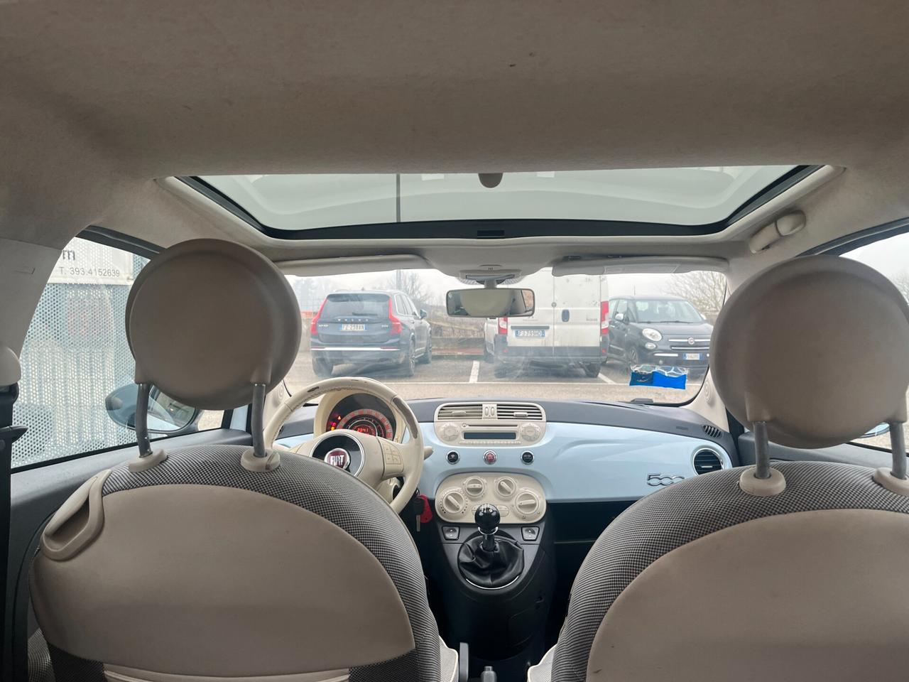 Fiat 500 1.2 Lounge TETTO PANORAMICO, UNICO PROPRIETARIO NEOPATENTATI