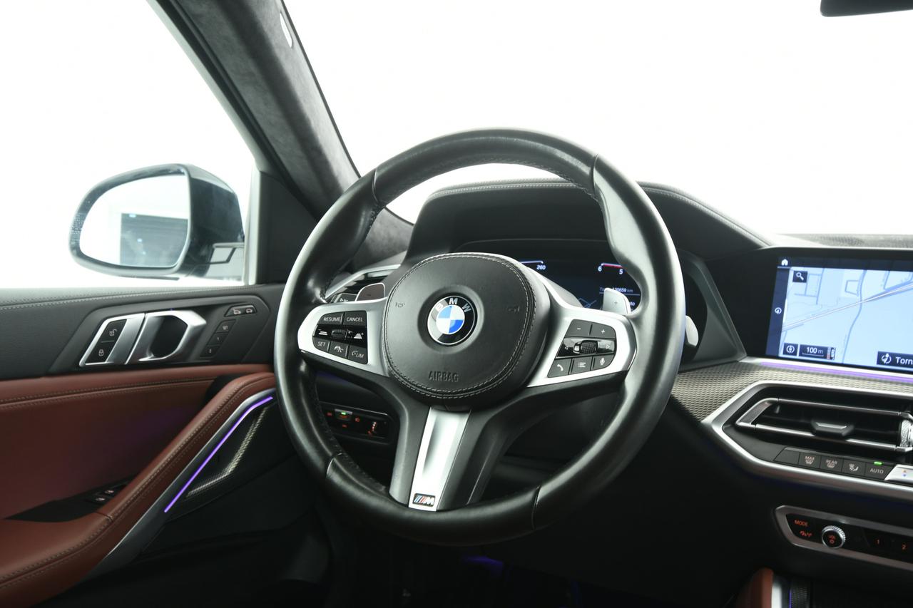 BMW X6 xdrive30d mhev 48V Msport auto CAMERA 360+ACC+PELLE+C21"