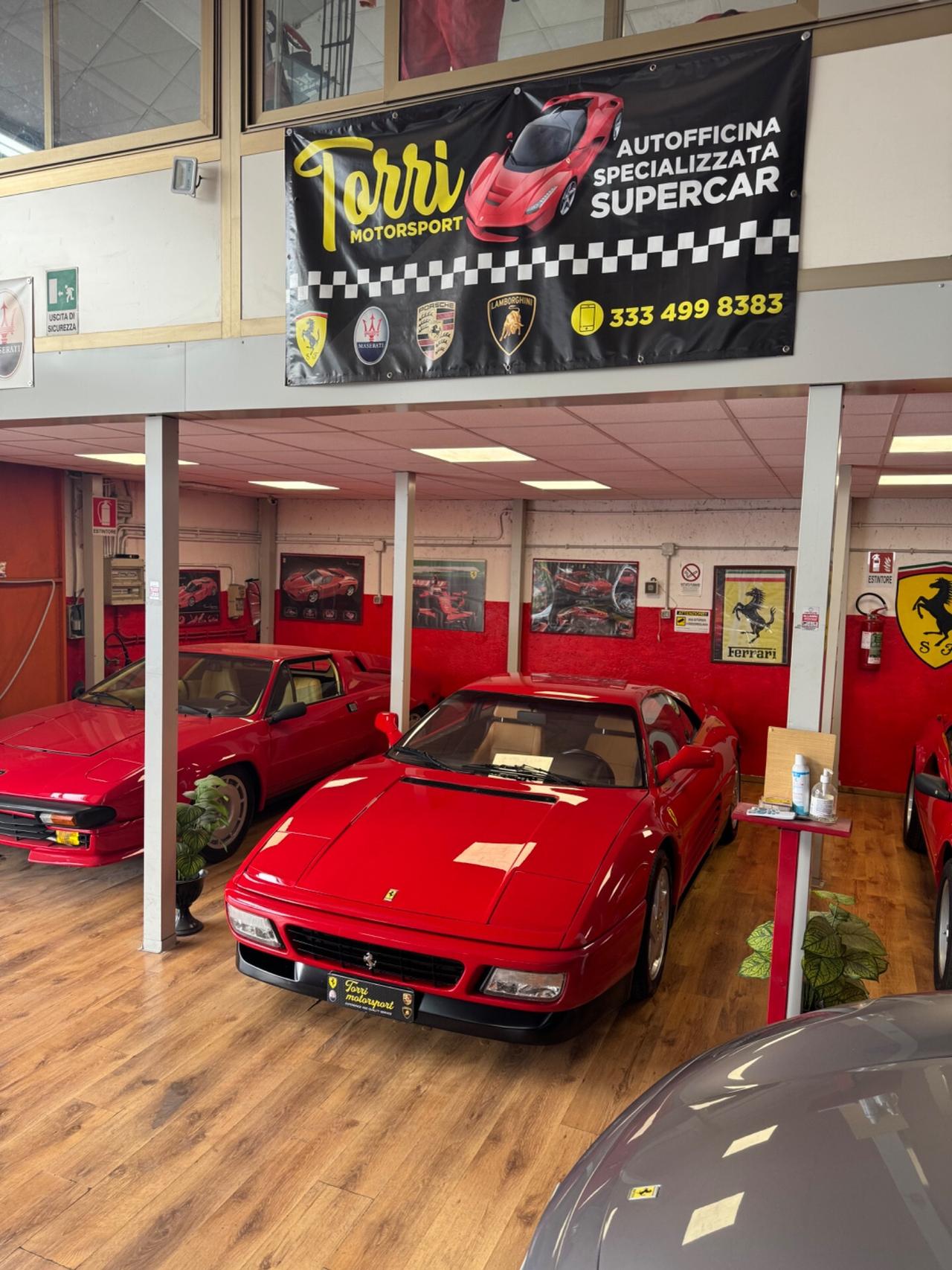Ferrari 348TB Asi-Targa oro PERMUTE
