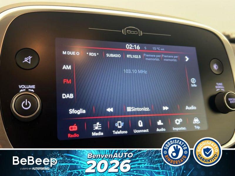 FIAT 500X 1.0 T3 URBAN 120CV MY20