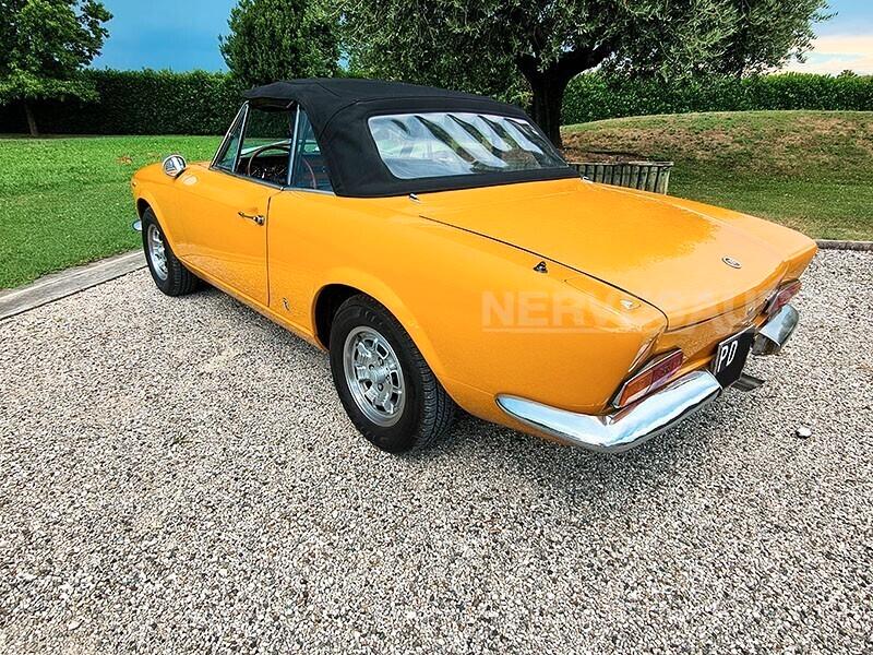 Fiat 124 Spider 1400 1968 CRS ASI – GIALLO POSITANO TARGHE NERE
