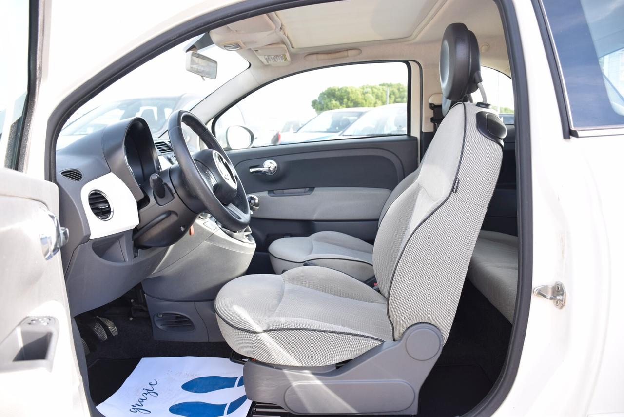 Fiat 500 1.2 Lounge TETTO BT CLIMA OK NEOPATENTATI UNICO PROPRIETARIO