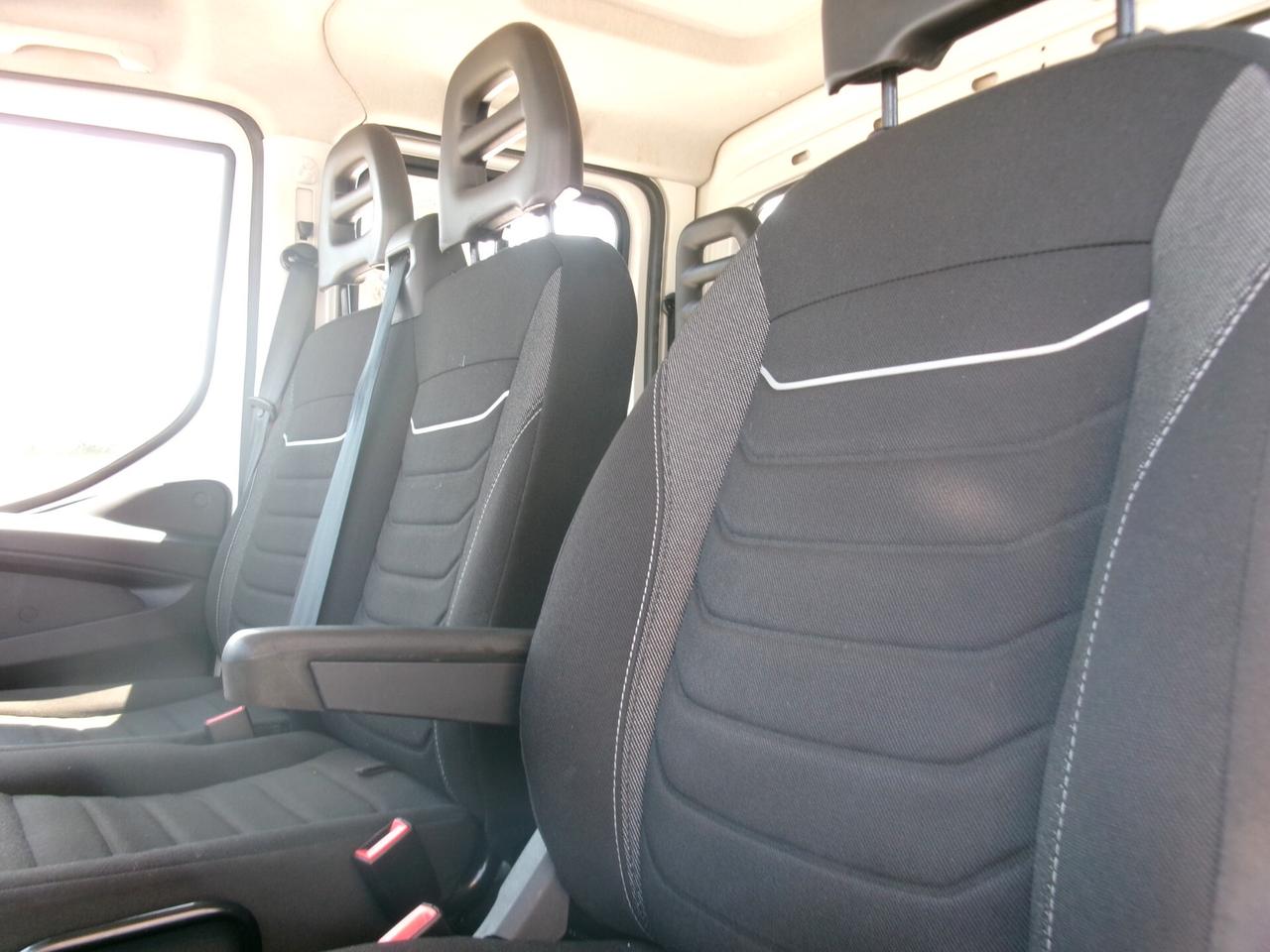 Iveco Daily 35C14 2.3 140CV E6D DOPPIA CABINA 7P RIBALTABILE 56000KM