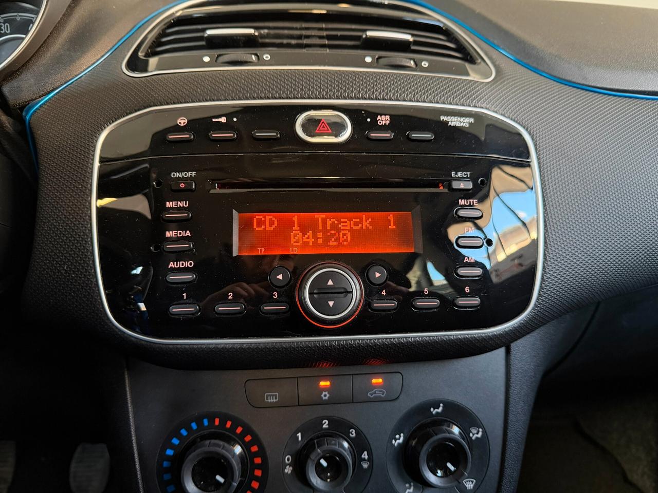 Fiat Punto 1.2cc BENZ 69cv EURO 6B - UNICO PROPRIETARIO