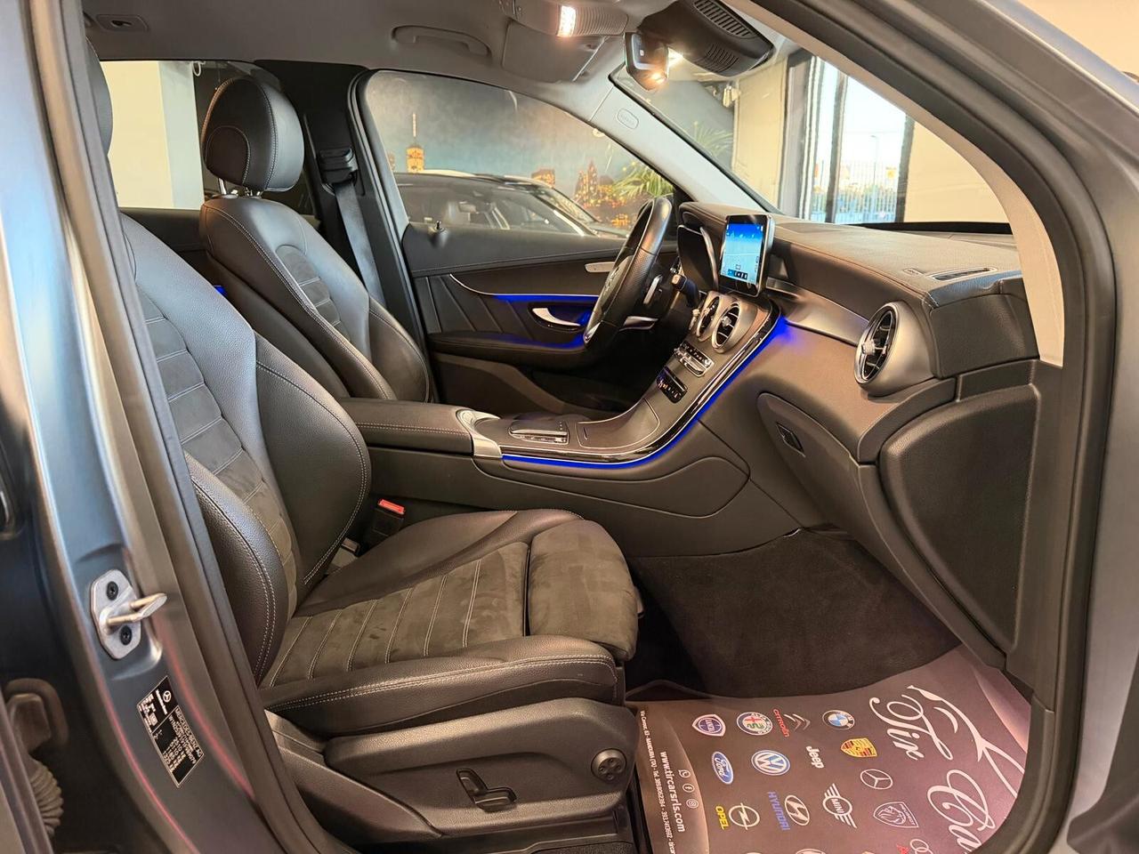 MERCEDES GLC 300D PREMIUM PLUS 4MATIC 2.0 245CV PELLE NAVI CAM ANNO 2021