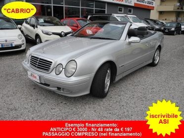MERCEDES-BENZ CLK 200 Kompressor CABRIO Elegance Evo - "Iscrivibile ASI"