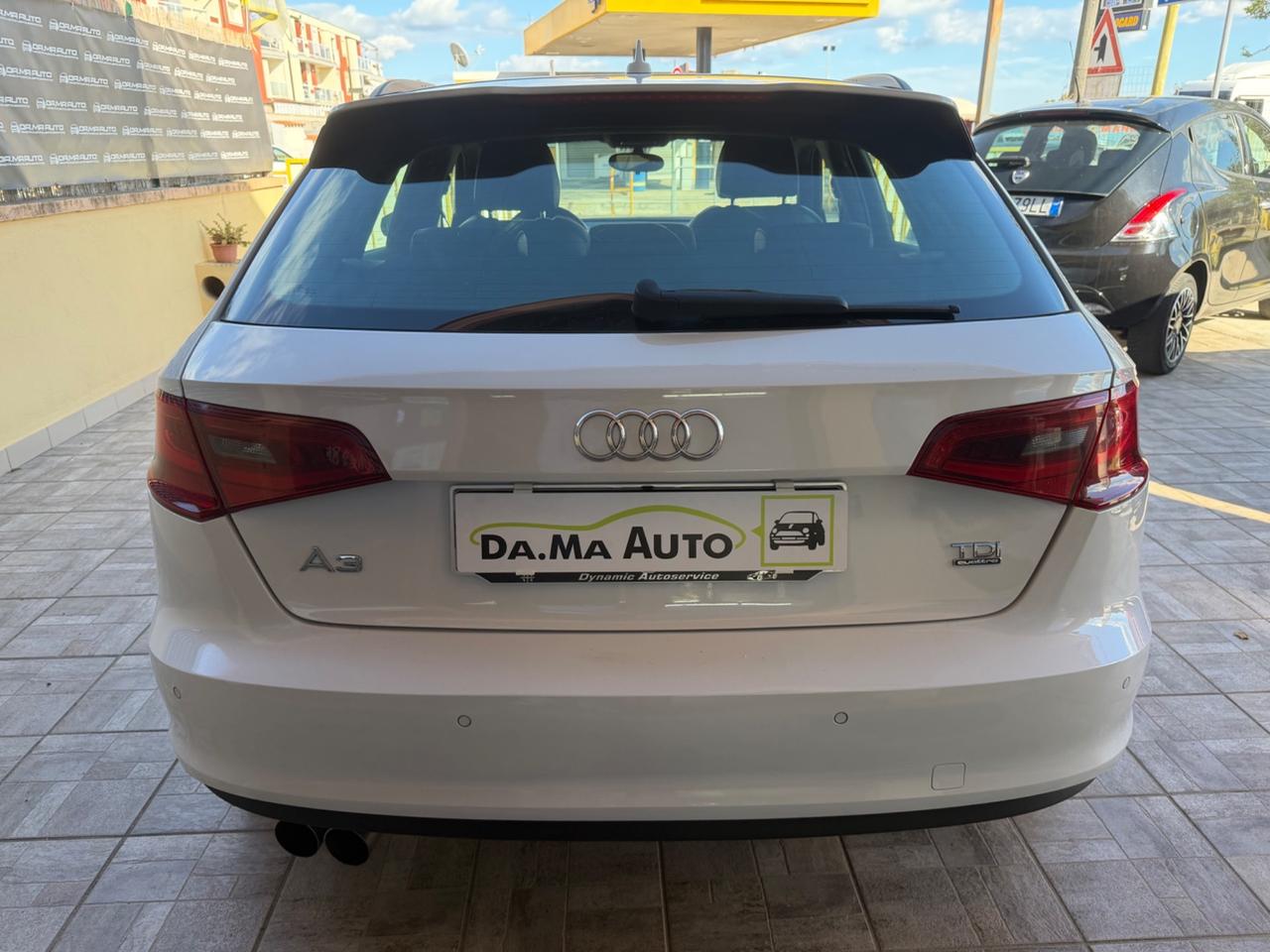Audi A3 SPB 2.0 TDI 184 CV clean diesel quattro S tronic edition