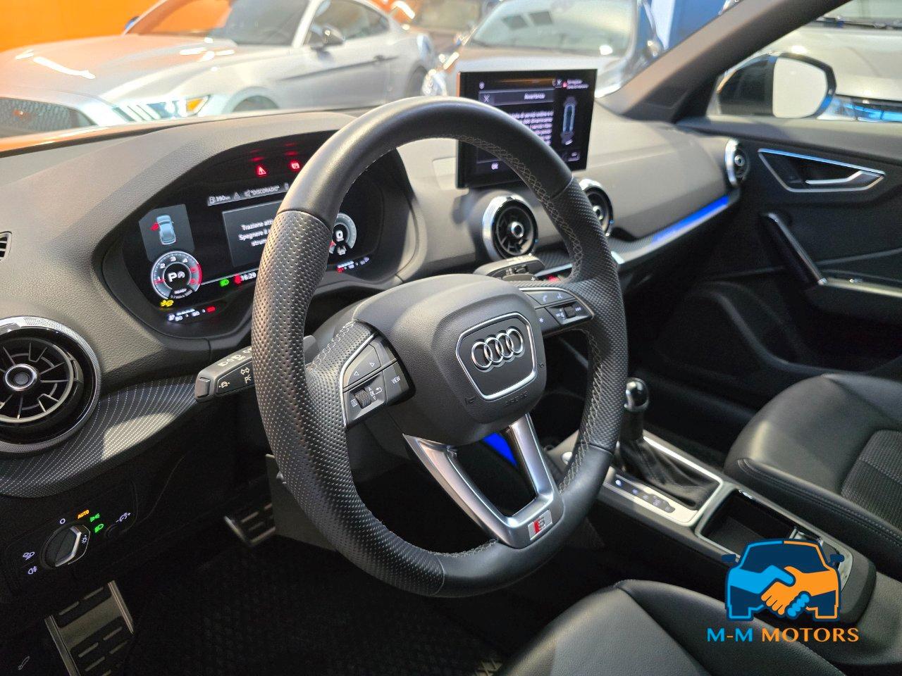 Audi Q2 35 2.0 tdi S line edition quattro s-tronic PACCHETTO IDENTITY BLACK