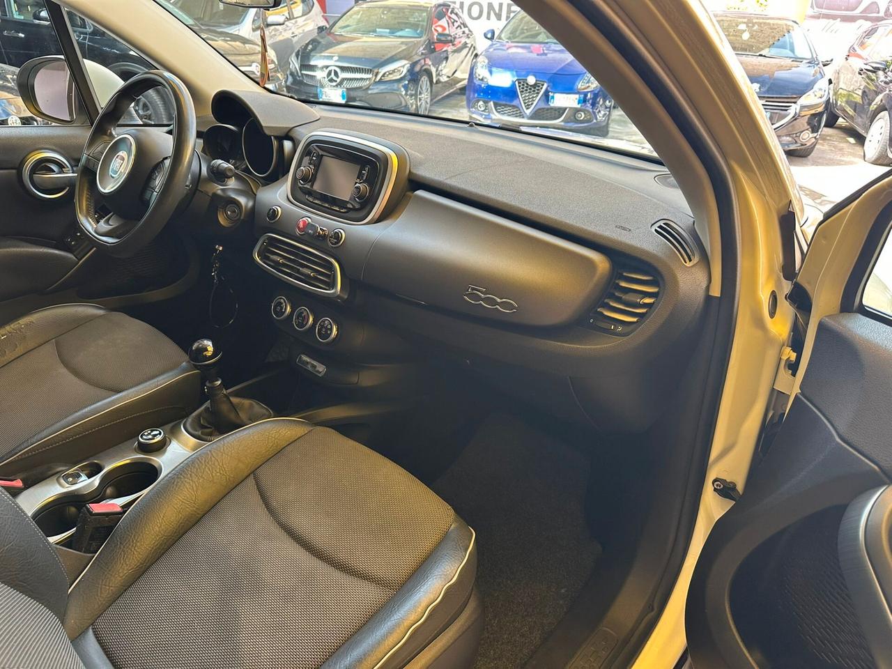 Fiat 500X 1.6cc diesel 12 mesi garanzia-2015