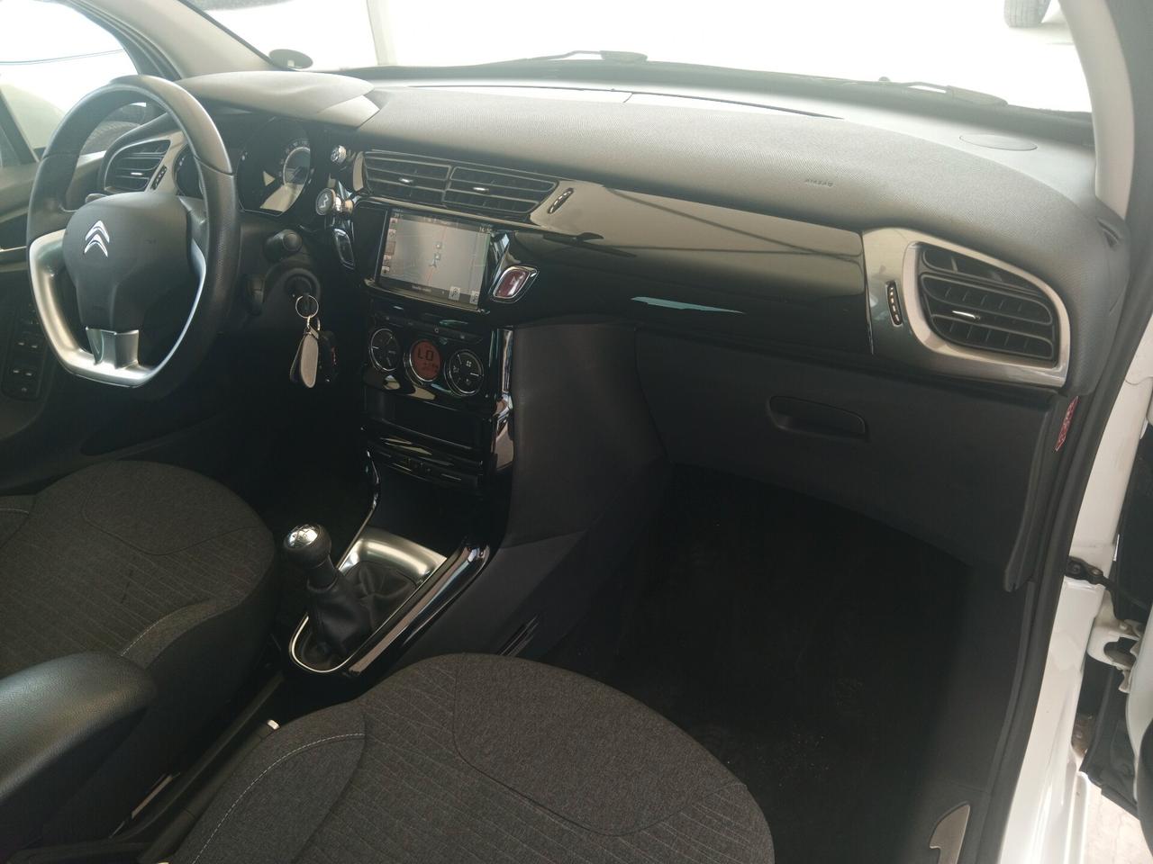 Citroen C3 BlueHDi C.V 75 IL TOP CON TETTO PANORAM. PARI AL NUOVO QUALS PROVA