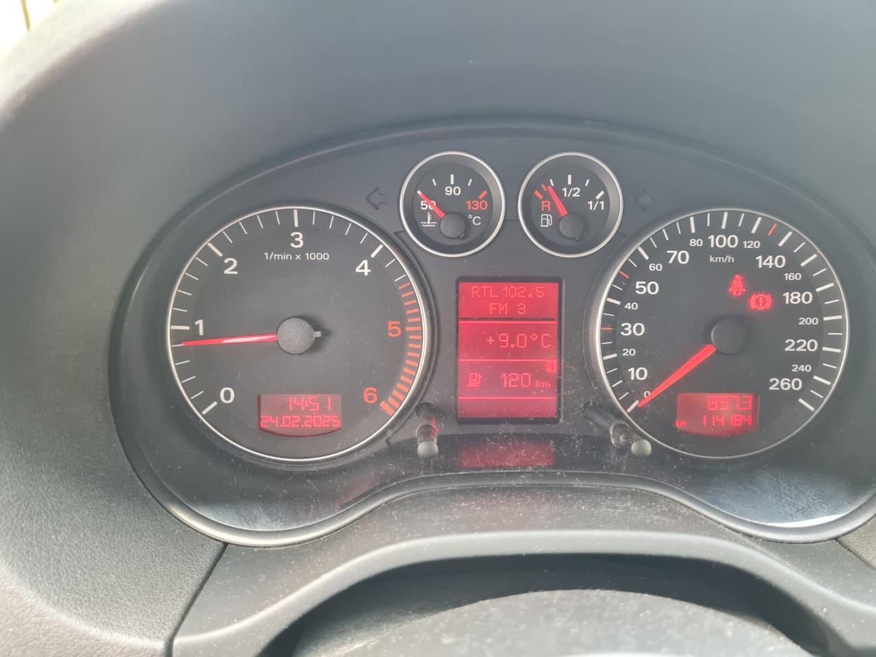 Audi A3 SPB 2.0 16V TDI KM 114000