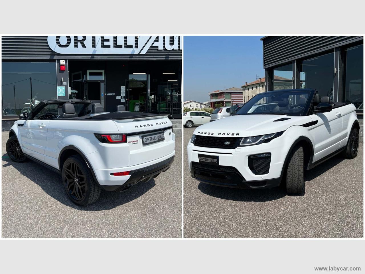 LAND ROVER RR Evoque 2.0 Si4 240CV Conv. HSE Dyn. TAGLIANDATA LAND ROVER