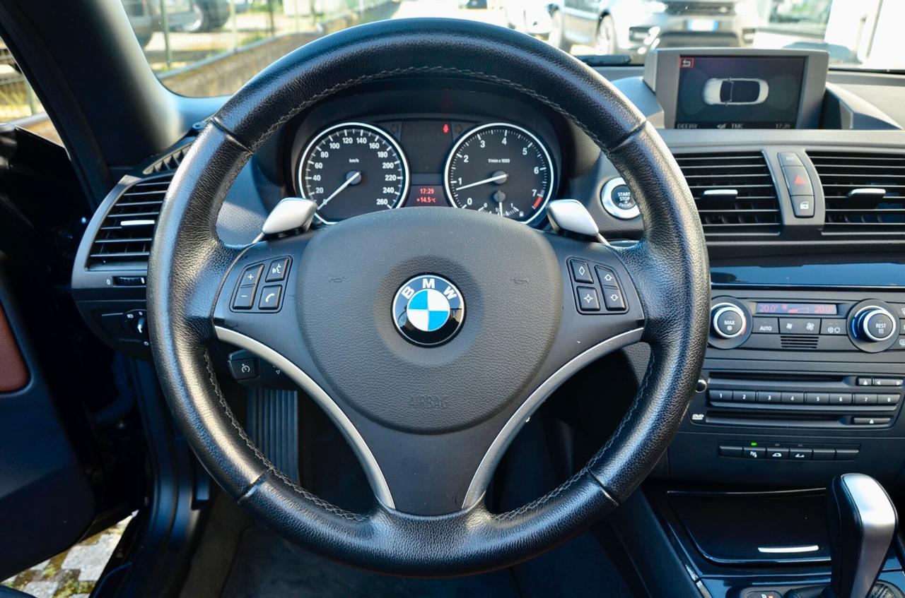 BMW 125i CABRIO FUTURA 218cv AUTO, UFF ITALIANA, BREMBO, 18", NAVI, PERMUTE