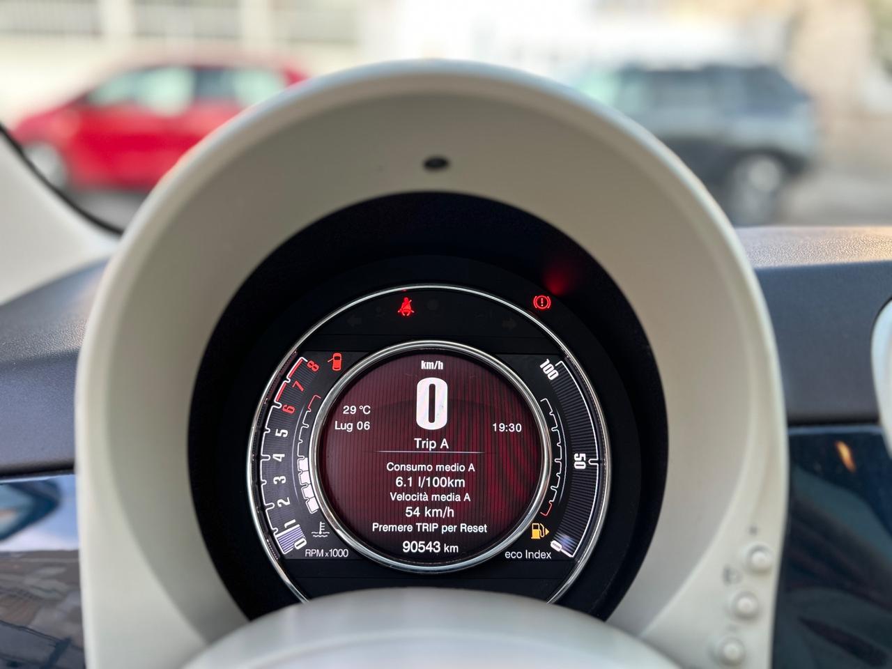 Fiat 500 1.2 Lounge-2018 CARPLAY/TETTO/VIRTUAL