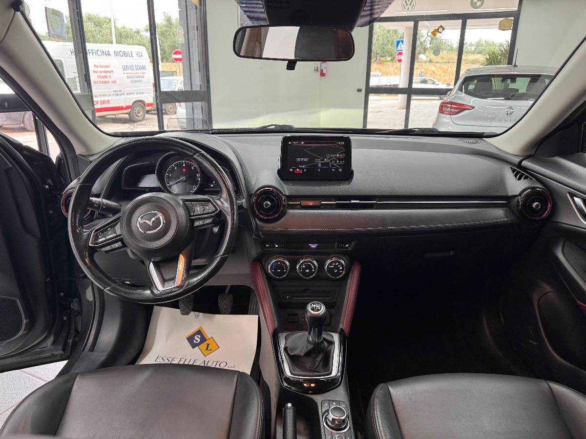 MAZDA CX-3 1.5L Skyactiv-D Exceed UNICO PROPRIETARIO/ NAVIGATORE/ GANCIO TRAINO/ BOSE