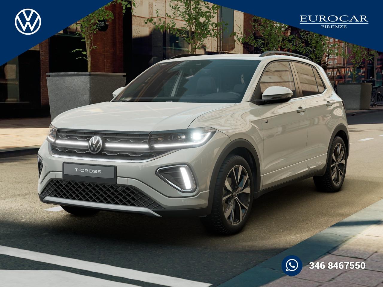 Volkswagen T-Cross 1.0 tsi r-line plus 115cv