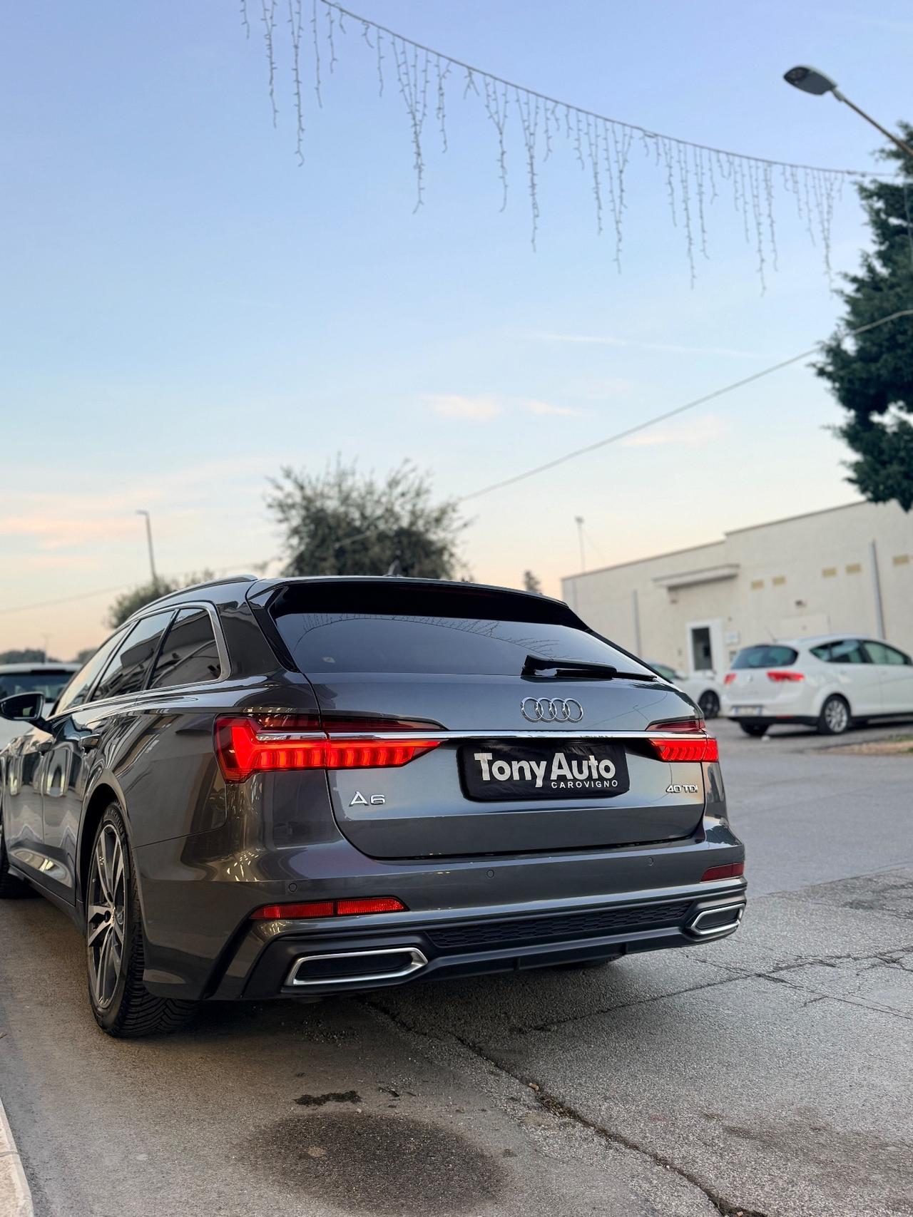 Audi A6 40 2.0 mhev (diesel/elettrica)TDI S tronic Sport, cambio s-tronic, modello S-LINE,KM CERTIFICATI