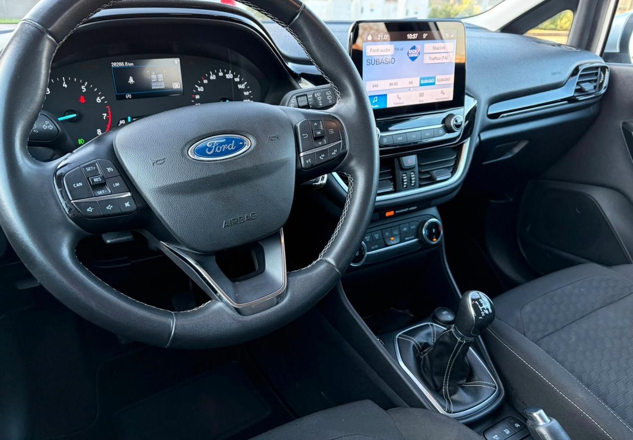 FORD FIESTA TITANIUM 5 PORTE 1.1cc