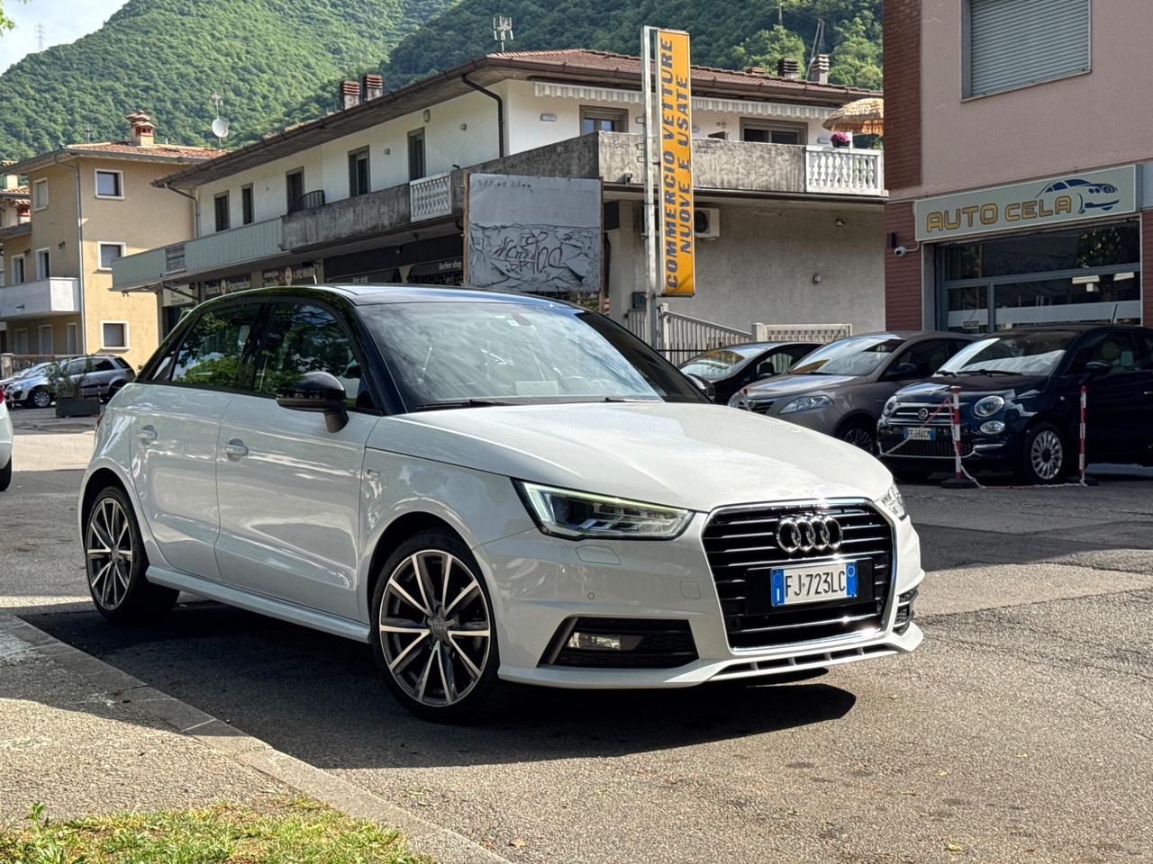 Audi A1 SPB 1.4 TDI S tronic Admired S LINE - TETTO APRIBILE - CAMBIO AUTOMATICO - SENSORI ANTERIORI E POSTERIORI - SEDILI IN PELLE
