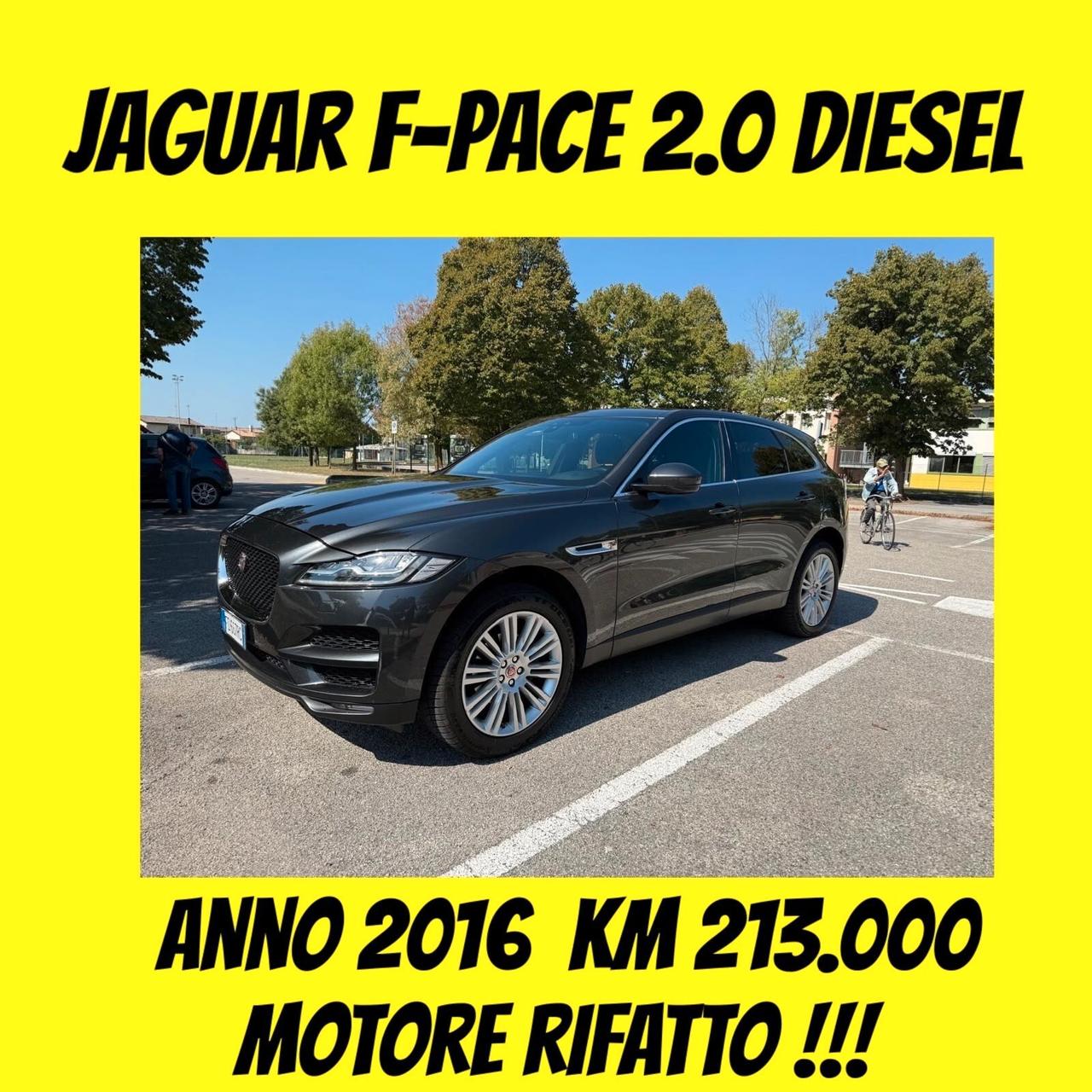 Jaguar F-Pace DIESEL FULL !!! MOTORE RIFATTO