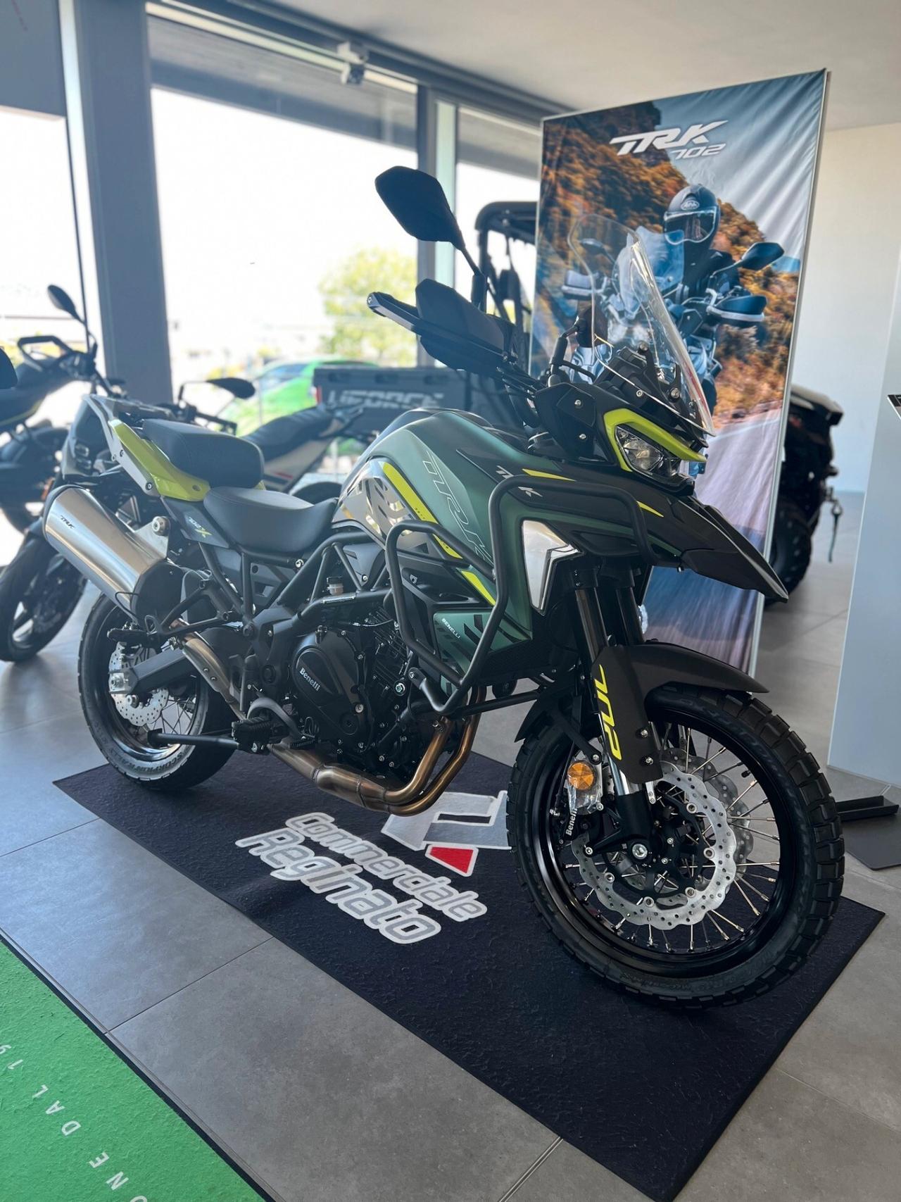 Benelli TRK 702 X Forest Green - NUOVA