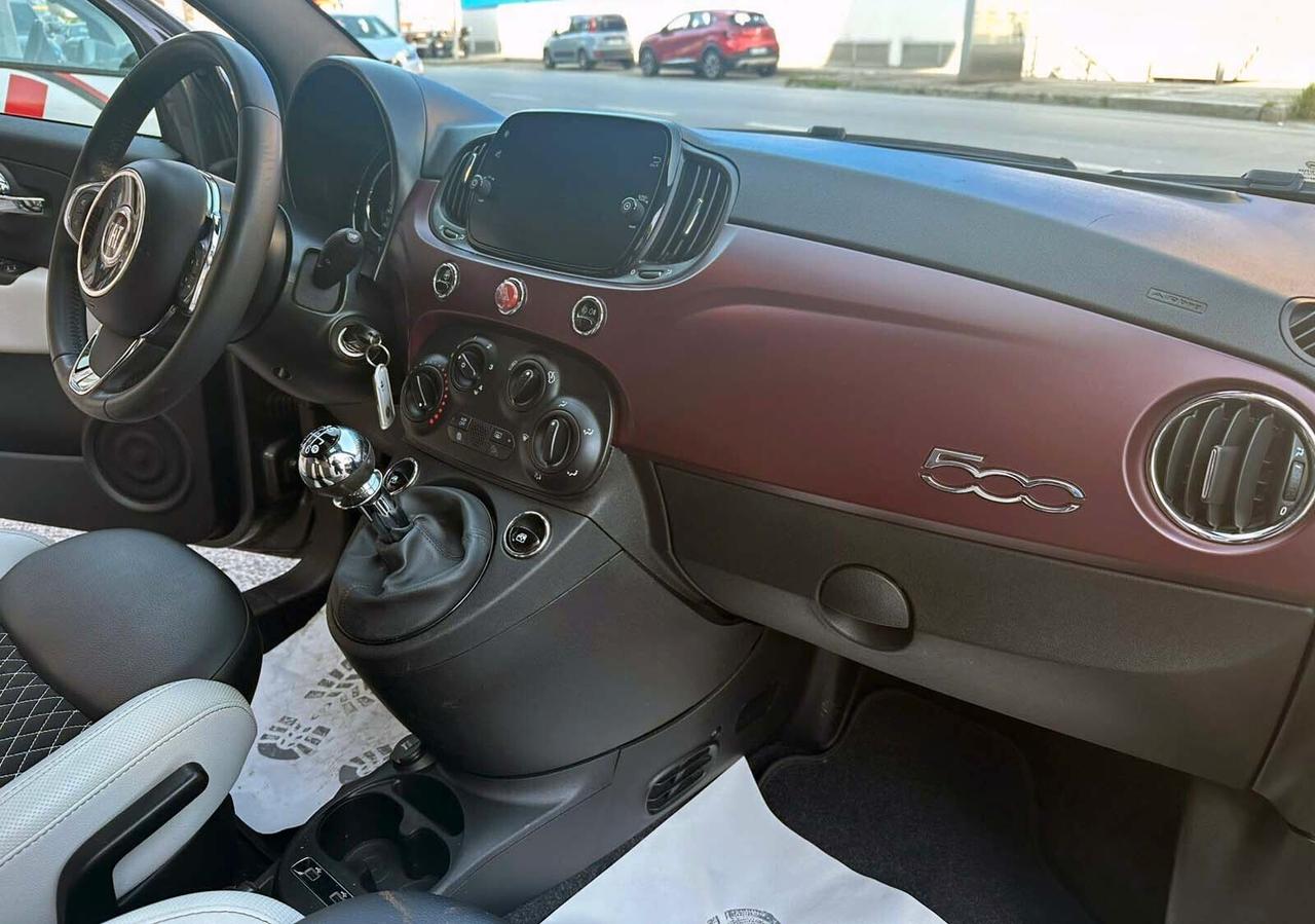 Fiat 500 1.0 Hybrid Star Interni in Pelle TOP GAMMA Car Play Cerchi Lega 16