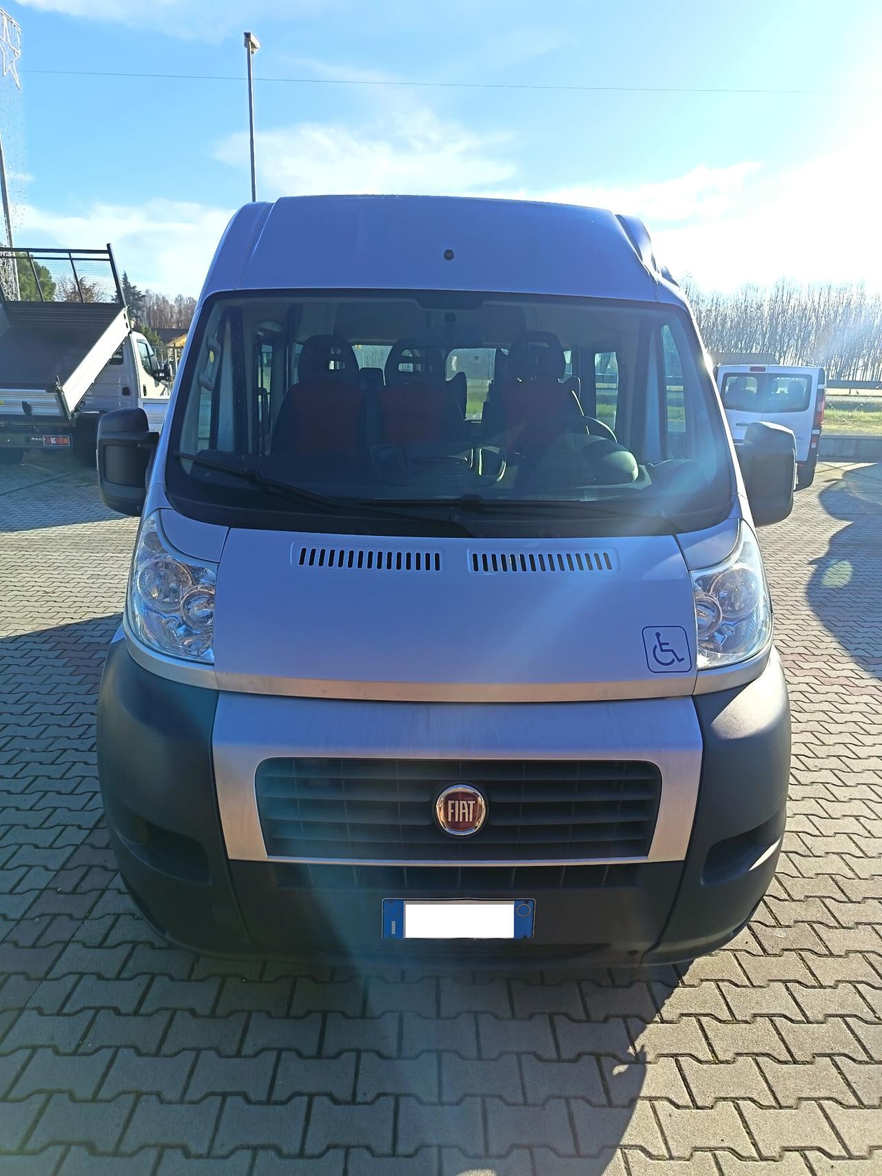Fiat ducato 2.3 130cv trasporto disabili
