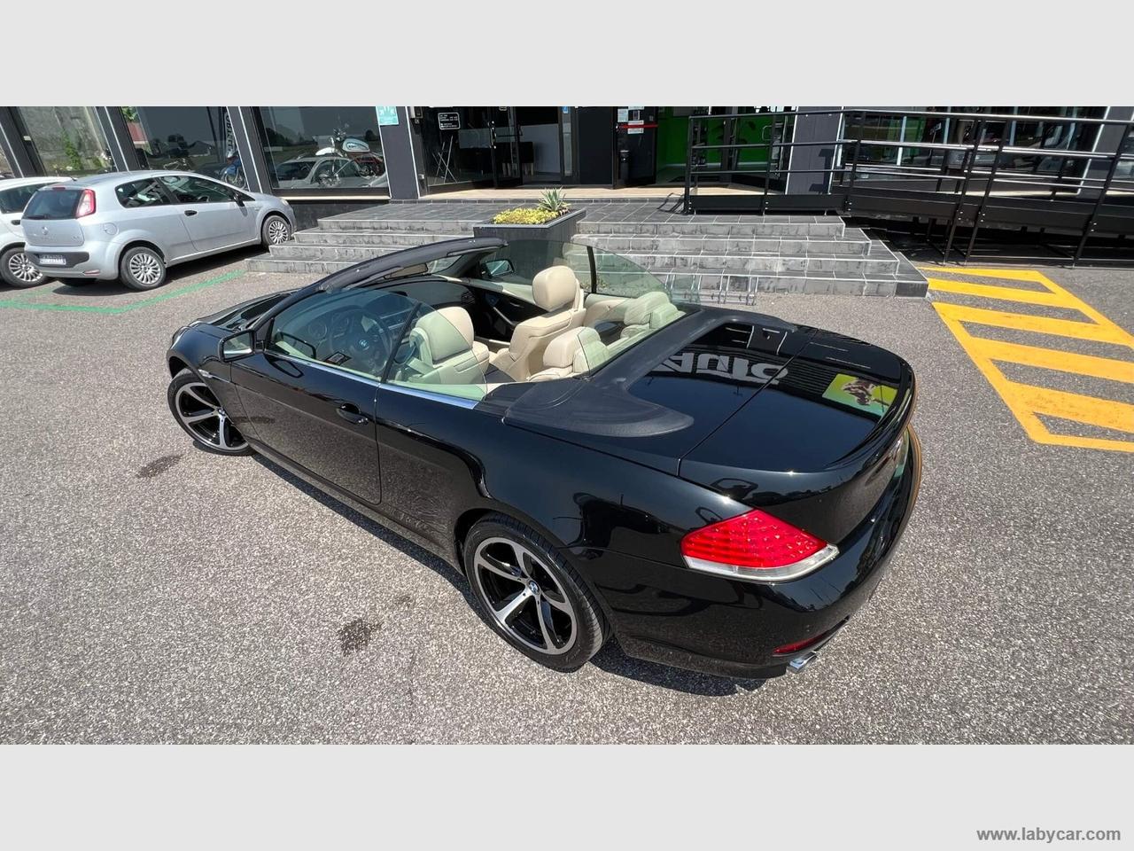 BMW 650i Cabrio 367CV 8 CILINDRI DA COLLEZIONE