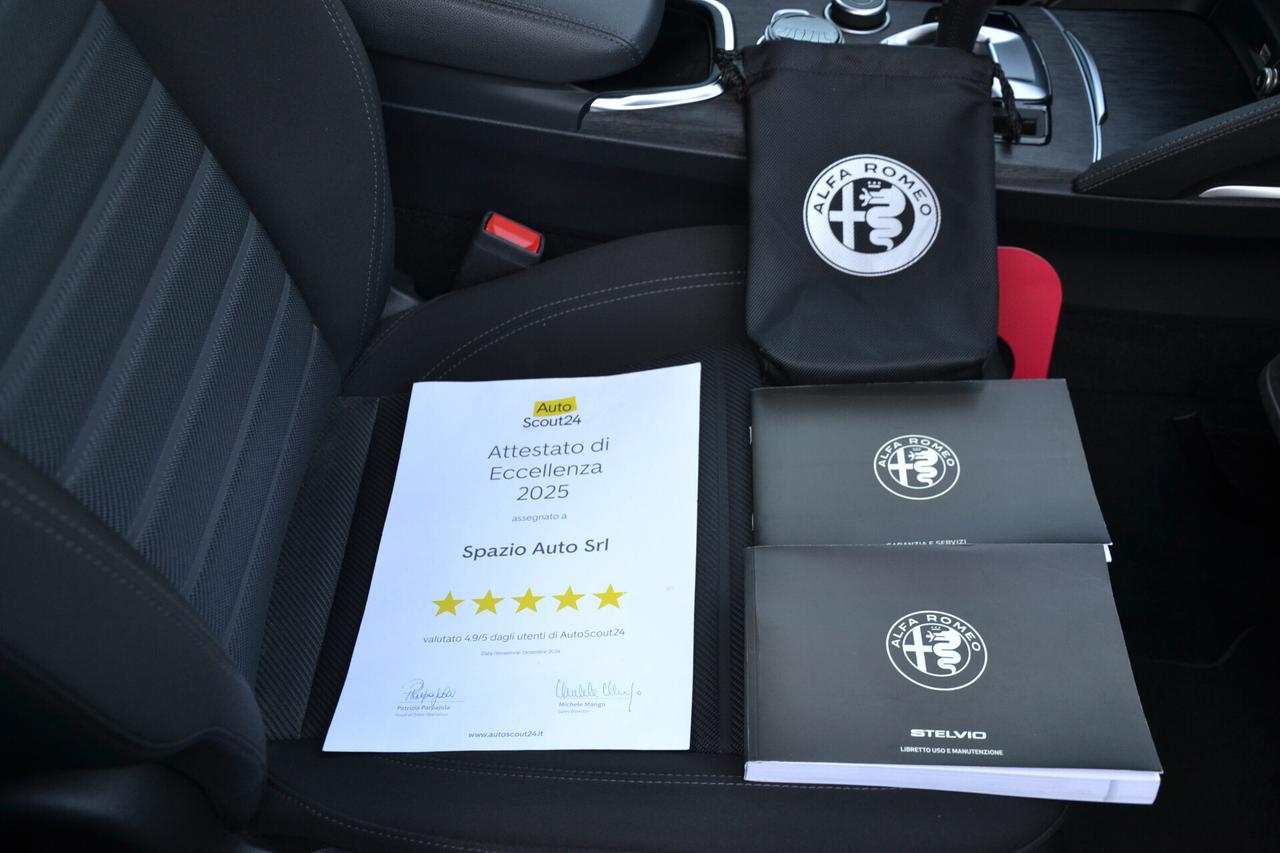 Alfa Romeo Stelvio 2.2 160CV AT8 SUPER F1+FULL LED+NAV+RCAM+PRIVACY
