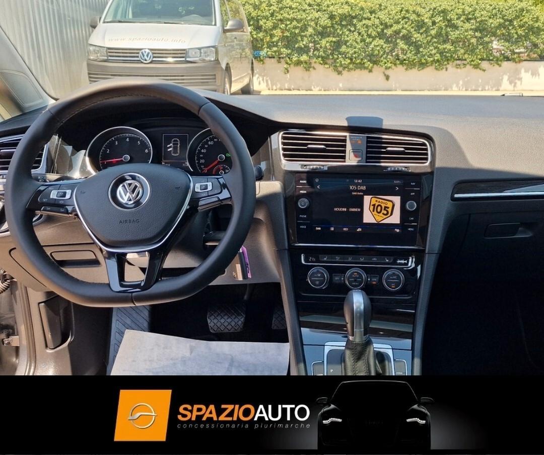 Volkswagen Golf NEW VII 1.5 TGI DSG BlueMotion METANO *LUXURY* FULL