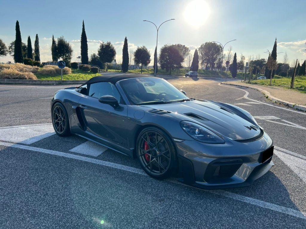 PORSCHE 718 Spyder RS Weissach 500CV PDK