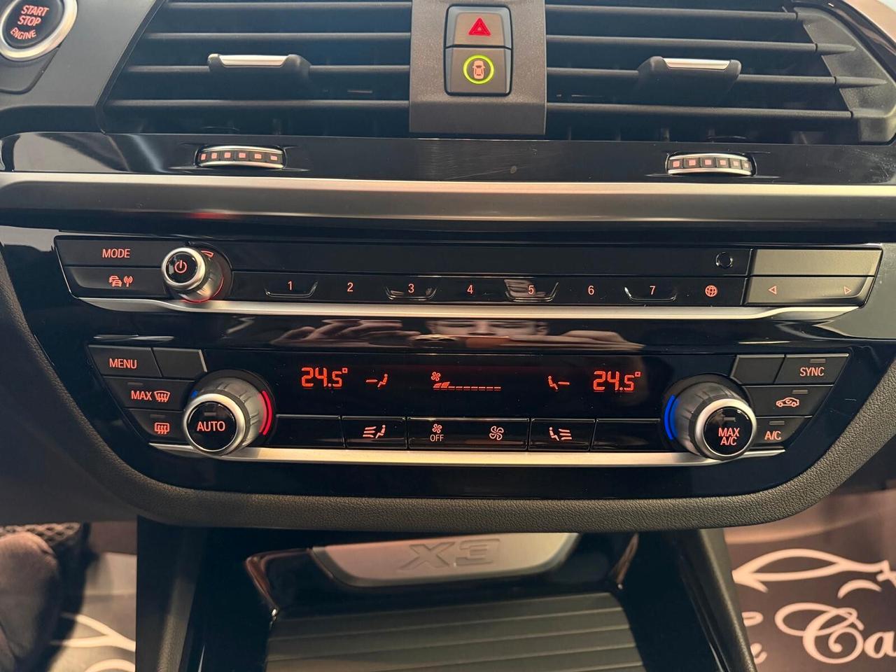 BMW X3 20D X-DRIVE SPORT 190CV MHEV 140KW NAVI CRUISE ANNO 2021