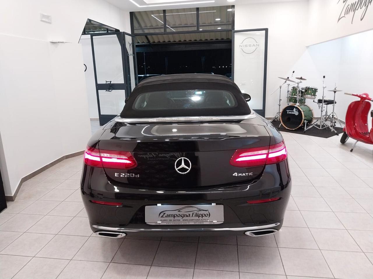 Mercedes E 220d 4Matic Cabrio KM40.000 2018