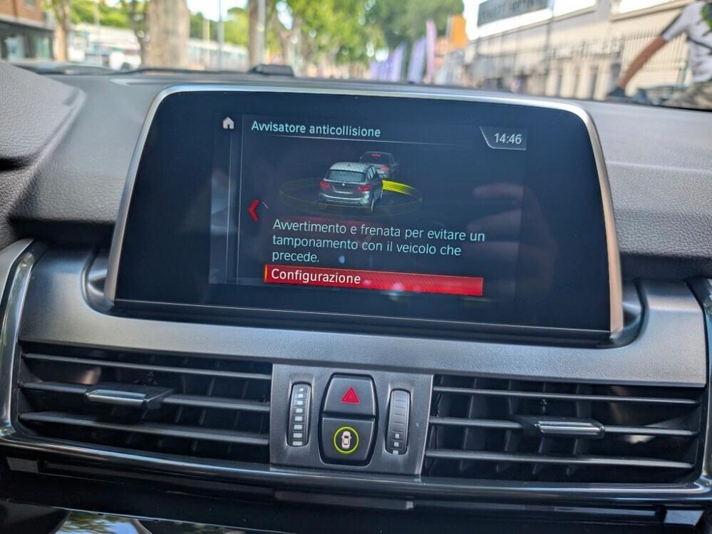 Bmw 216D 1.5 TDI AUTOMATICA TAGLIANDI UNIPRO' EURO 6