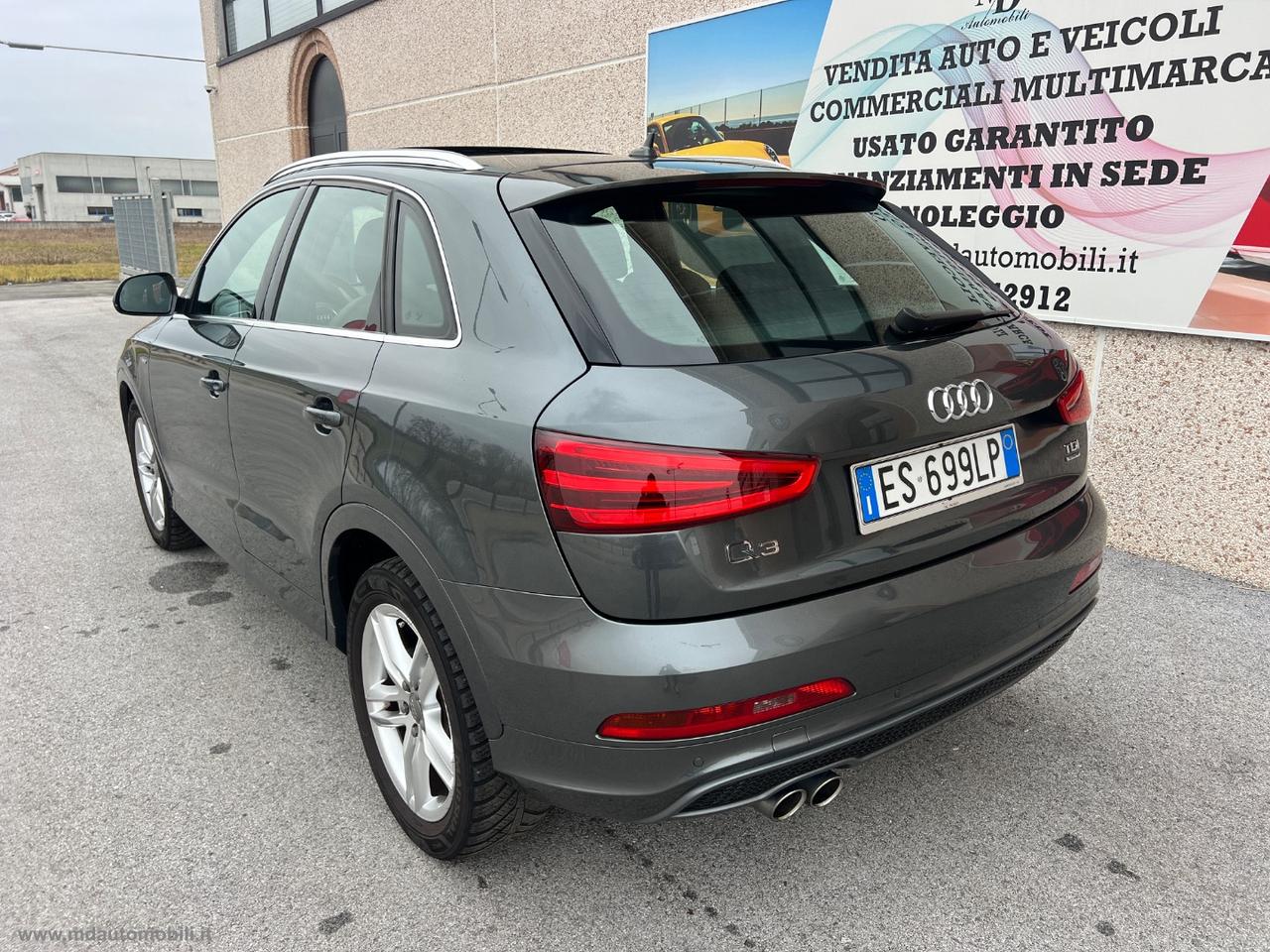 AUDI Q3 2.0 TDI quattro S tronic S LINE TETTO PANORAMICO