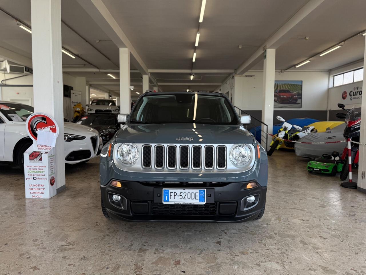 Jeep Renegade 1.6 Mjt 120 CV Limited 02/2018 EURO 6B NEOPATENTATI