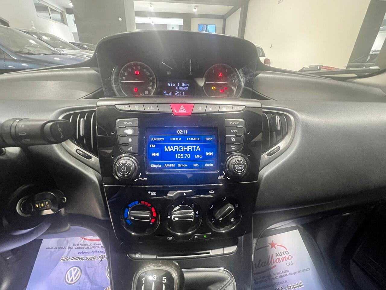 Lancia Ypsilon 1.2 69 CV 5 porte GPL Ecochic Gold