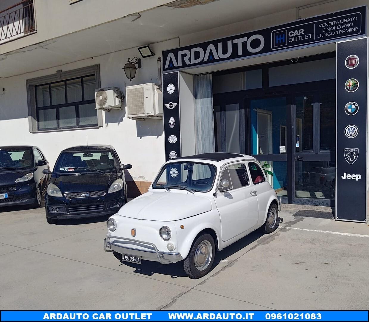 Fiat 500 L d epoca iscritta ASI restaurata