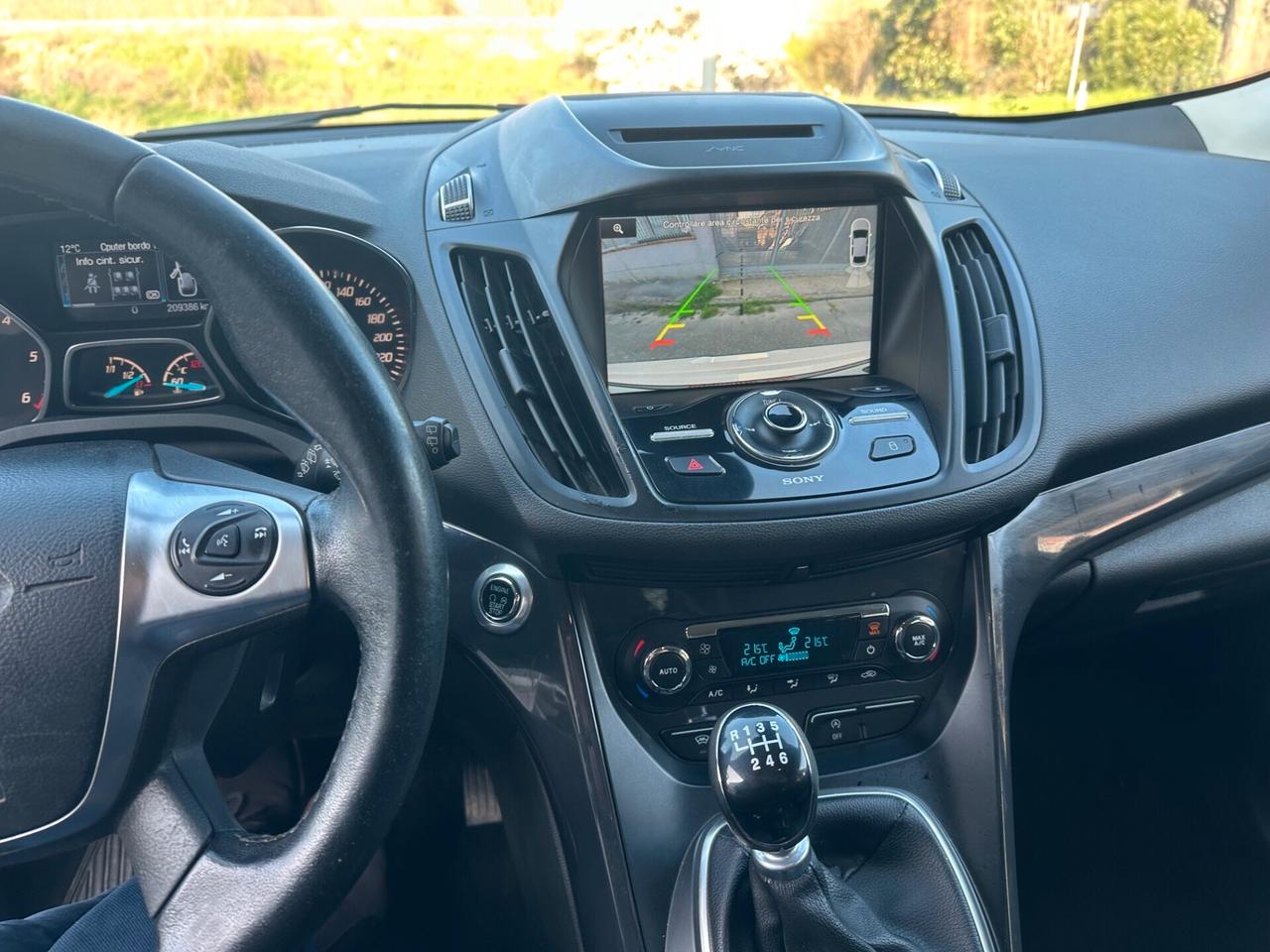 Ford Kuga 2.0 TDCI 150 CV S&S 4WD Titanium X gancio traino