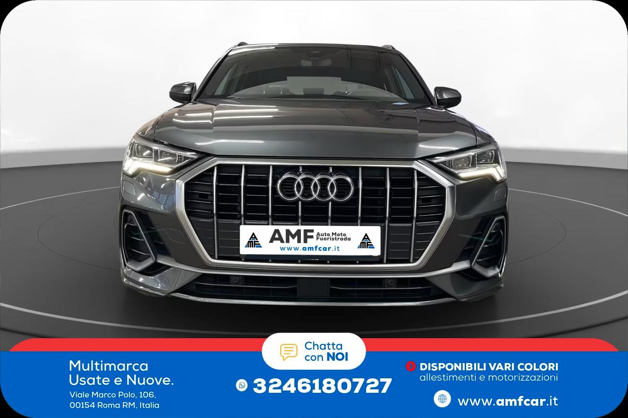 Audi Q3 35 TDI S tronic S Line Navi Pano Matrix cerchi 19