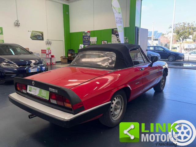 ALFA ROMEO Spider 1.6 PINNINFARINA, AUTO D'EPOCA, KM CERT.