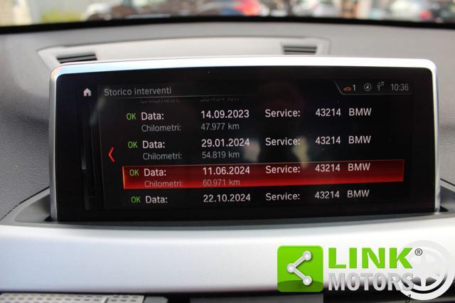 BMW X1 sDrive16d Unico Proprietario per Neopatentati