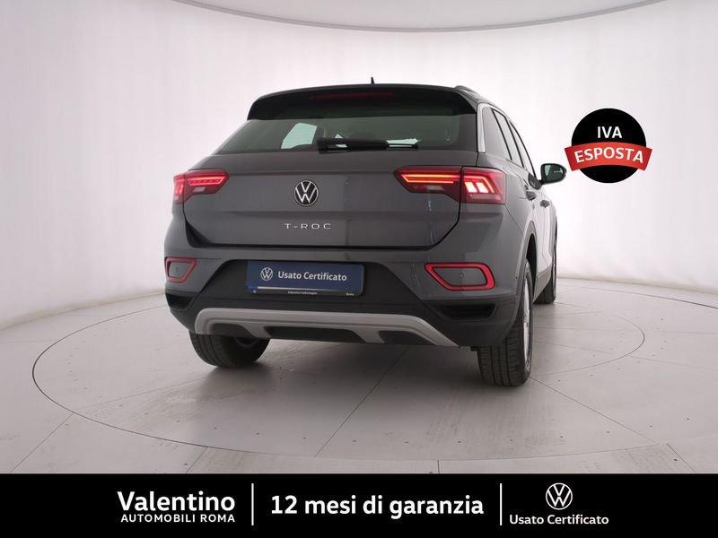 Volkswagen T-Roc 2.0 TDI DSG SCR 150 CV Life