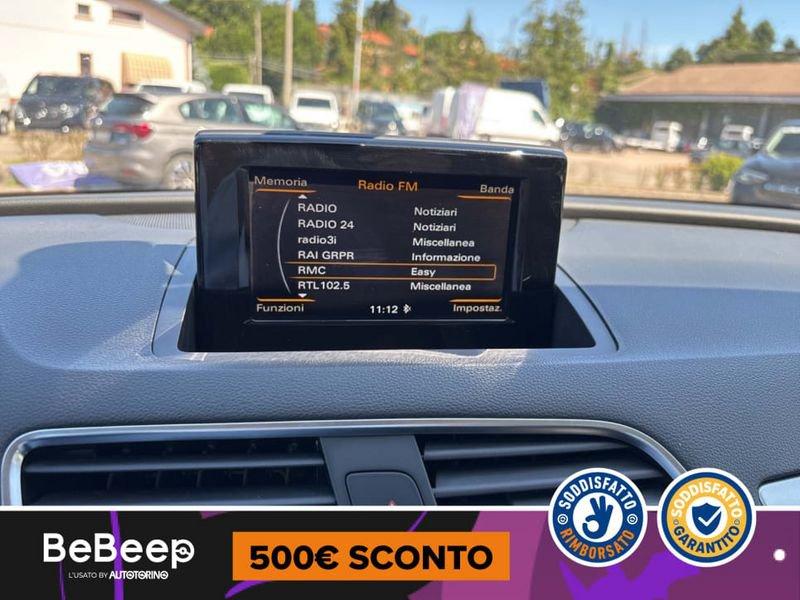 Audi Q3 2.0 TDI DESIGN QUATTRO 150CV S-TRONIC