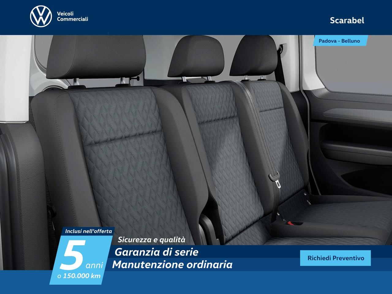 Volkswagen Caddy n1 2.0 tdi 102cv life