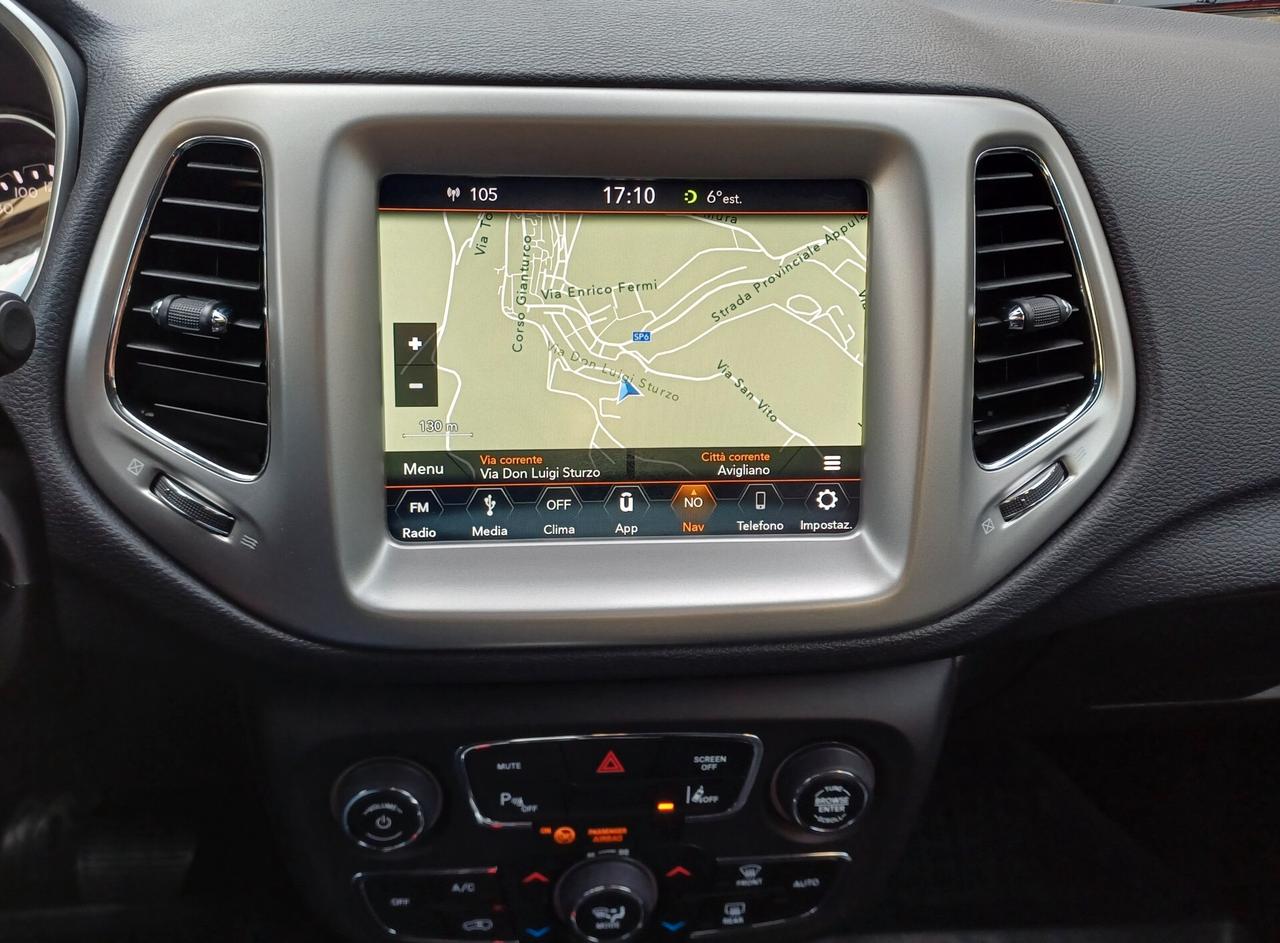 JEEP COMPASS 4X4 2.0 MULTIJET 140cv AT9 LONGITUDE